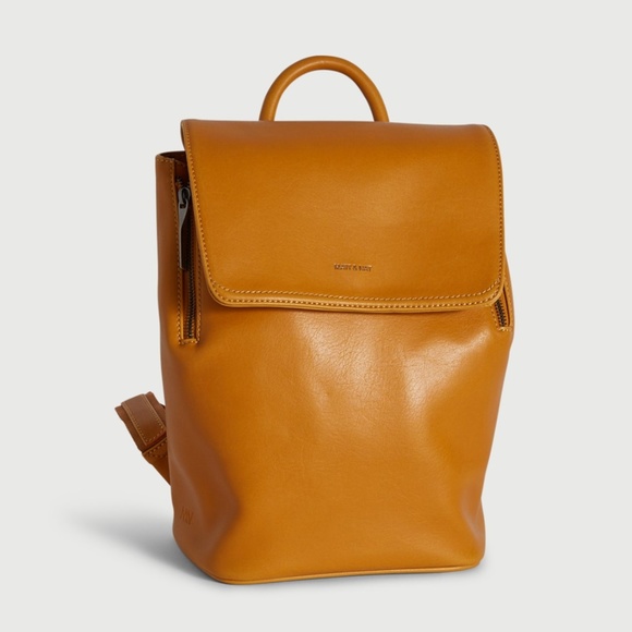 Matt & Nat Handbags - NWT Matt & Nat Mini Fabi Faux Leather Backpack